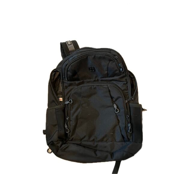 Swiss Gear 1900 ScanSmart Laptop Backpack Black Black